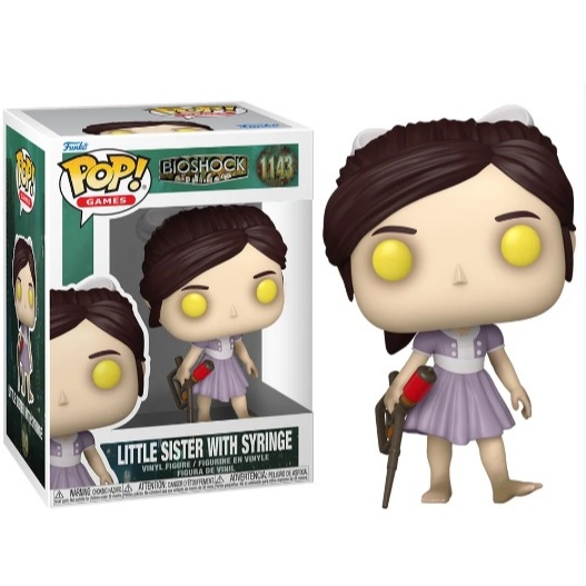 Funko Pop Games Bioshock Little Sister With Syringe 1143 Original