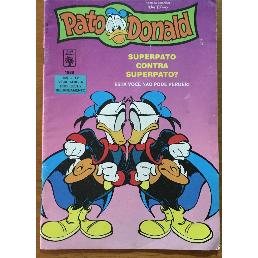 Gibi Pato Donald,  Superpato contra Superpato, número  1988