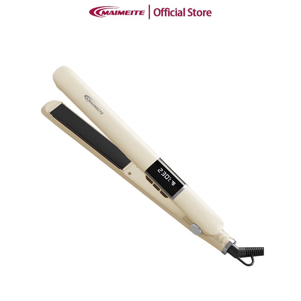 MAIMEITE Modelador De Cachos E Chapinha 2 Em 1 Mini Alisador Profissional Bivolt S638 em Oferta na Shopee