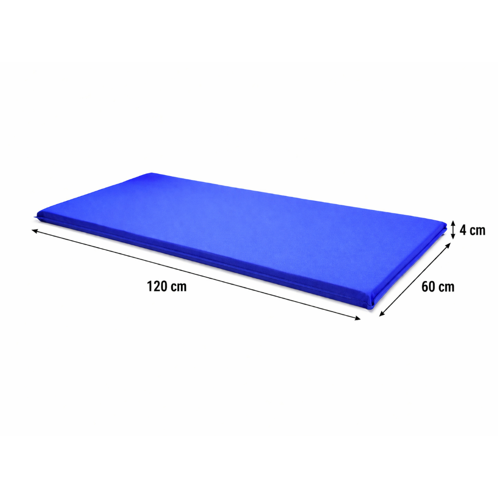 Colchonete 120x60x4cm Espuma D23 Premium Confortável Durável Várias Cores
