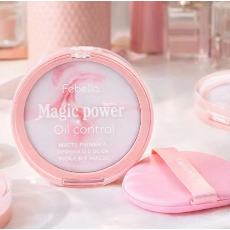 Magic Power - Oil Control Primer Febella À Prova D'água Matte Minimiza Poros em Oferta na Shopee