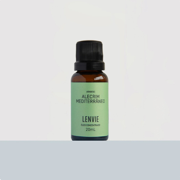 Óleo Concentrado 20Ml Alecrim Mediterrâneo Lenvie — imagem 2 de 2