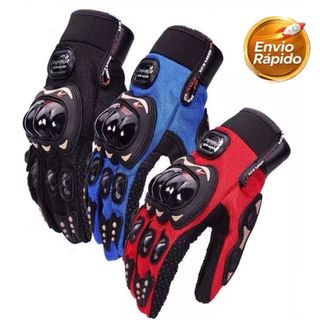 Luva Motoqueiro Motociclista Pro Biker Resistente Motocross Trilha Motoboy