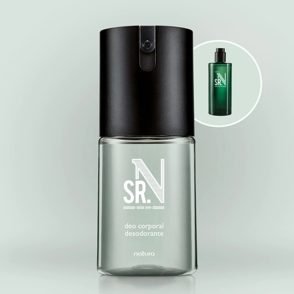 Desodorante corporal Spray Masculino SrN Natura