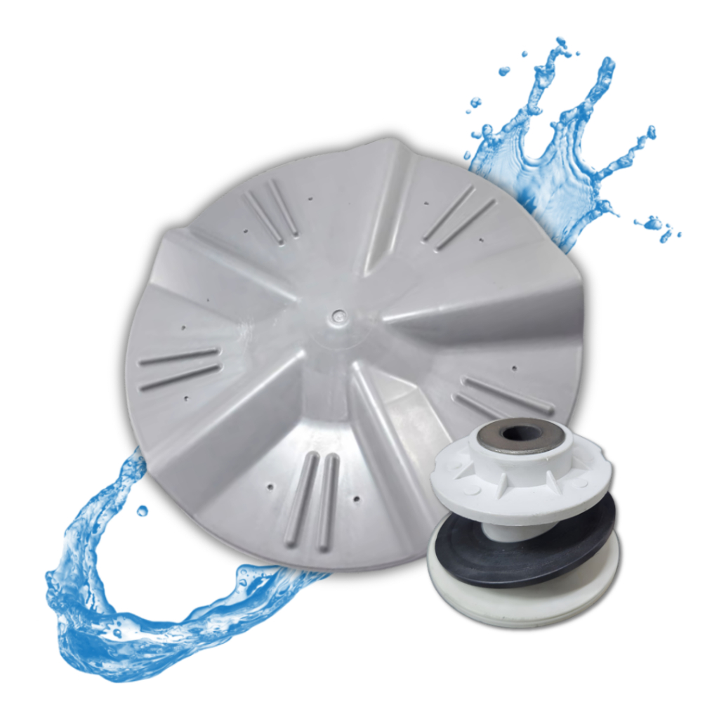 Agitador Batedor Lavadora Tanquinho Colormaq Lcm 13kg 15kg Com Eixo e Cubo Mancal