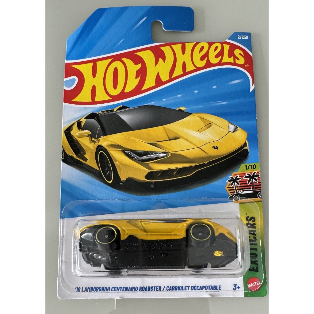 HOT WHEELS LAMBORGHINI CENTENARIO ROADSTER
