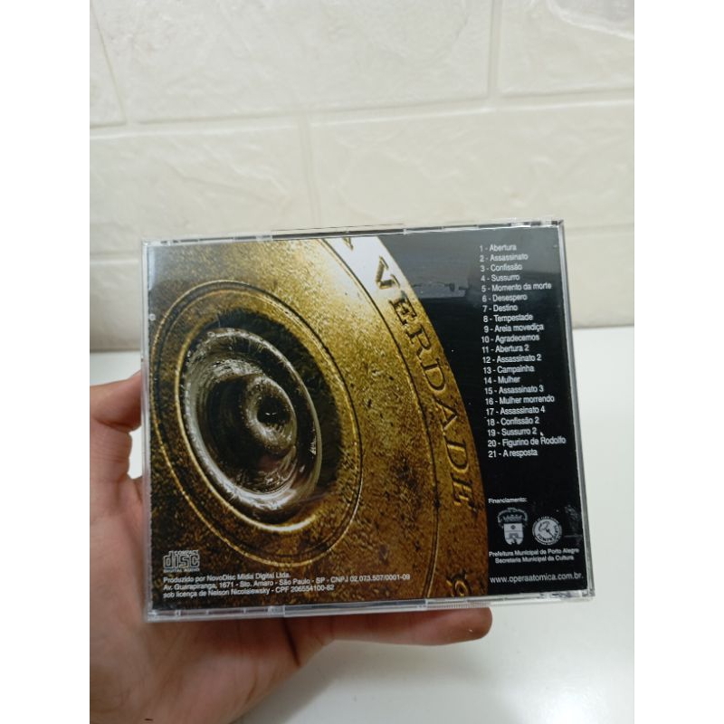 CD AS SETE CARAS DA VERDADE - OPERA CÔMICA - CD usado - REF:CD540
