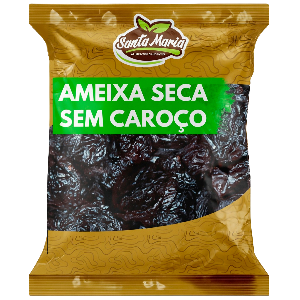 Ameixa Seca Sem Caroço 1KG OU 2KG 100% Natural Saudável Dieta Fitness