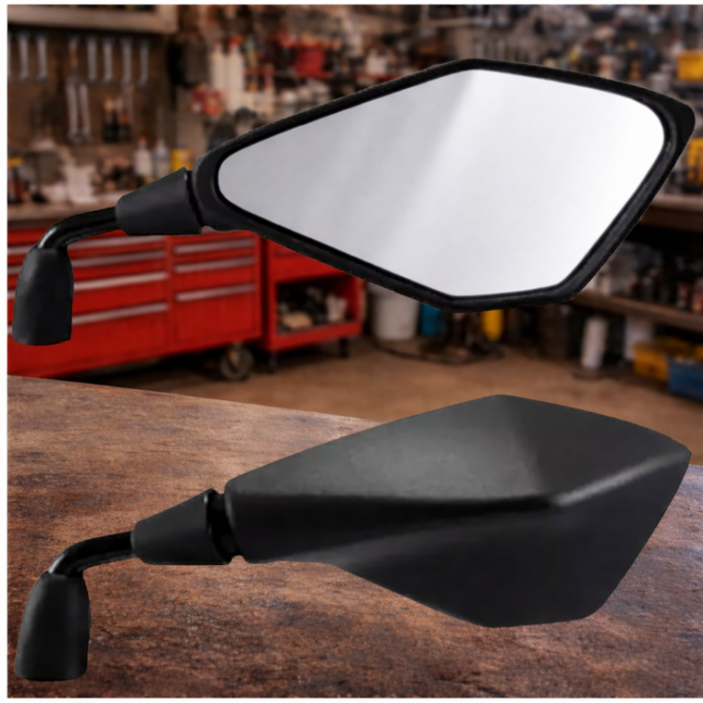 Retrovisor Modelo Kawasaki Z400 Fixo Rosca Honda Cb 300 Titan Fan 150 160