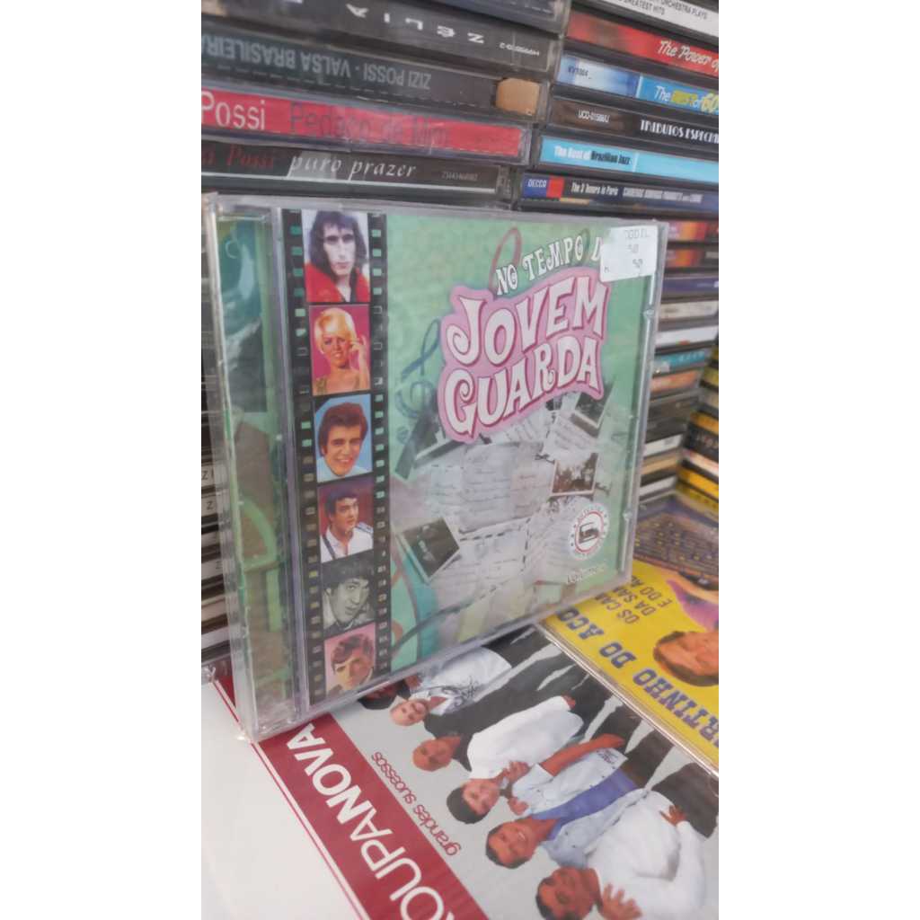 Cd (Lacrado) No tempo da Jovem Guarda Vol 2 roberto carlos vanusa erasmo josé roberto renato blu caps ed wilson