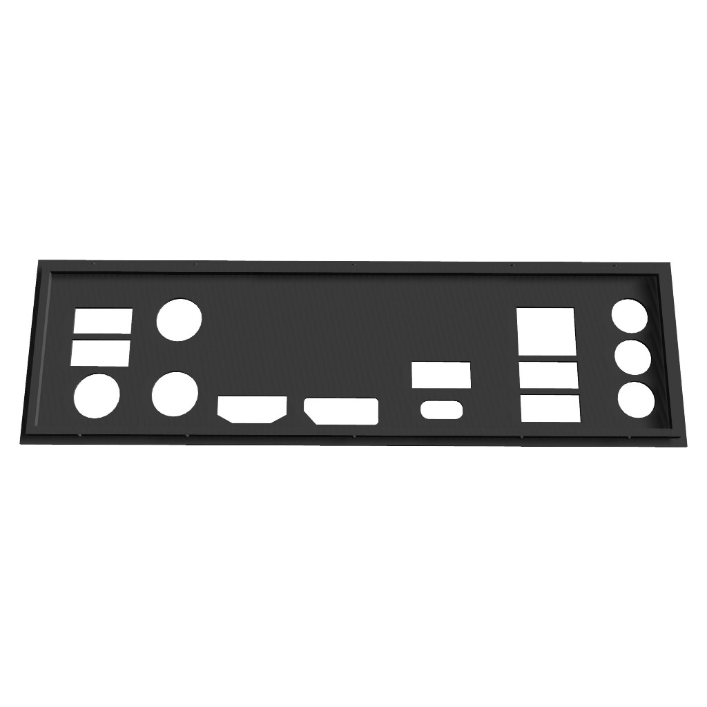 Espelho Tampa Acabamento Para Placa-mãe Gigabyte B760 Ds3h Ax