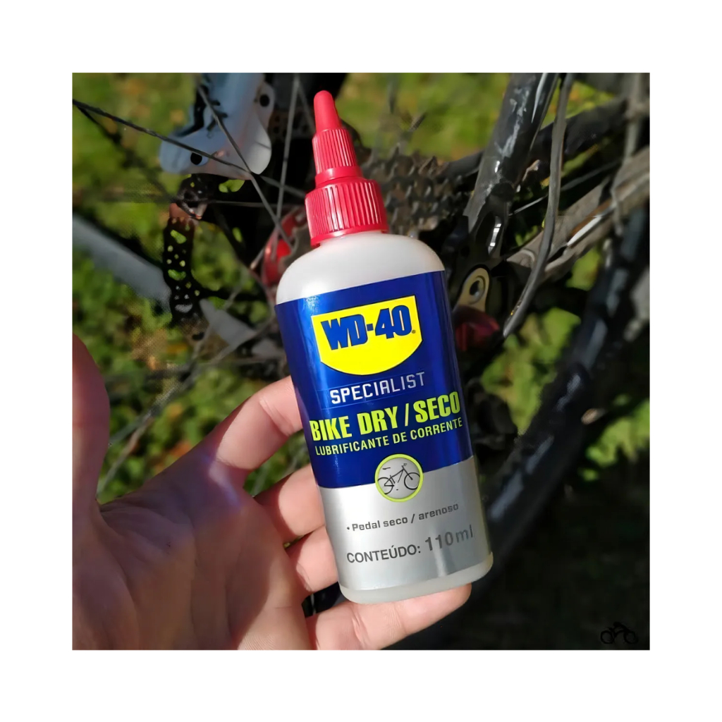 Lubrificante a Seco Dry Bike Para Correntes de bicicleta 110ml Bike WD-40