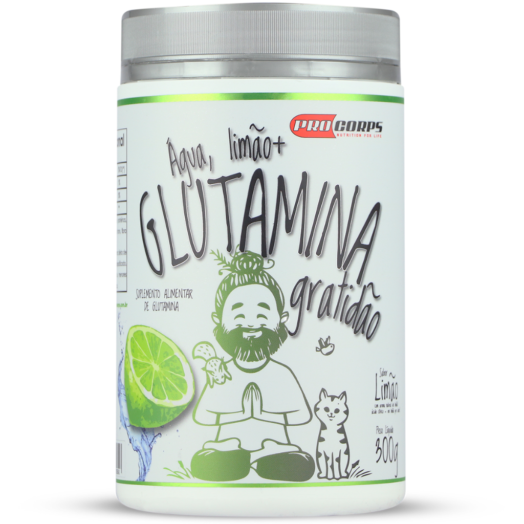 Glutamina Água, Limão e Gratidão – Imunidade, Energia e Recuperação Muscular