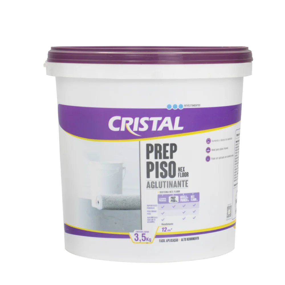 Endurecedor Aglutinante Para Pisos Cimentícios Friáveis Prep Piso Nex Floor 3,5 kg - Cristal