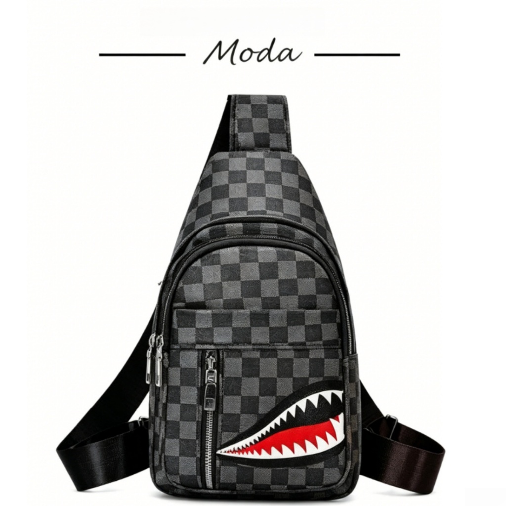 Shoulder Bag Estampada Mini Mochila Chest Beg Bolsa Transversal-7604