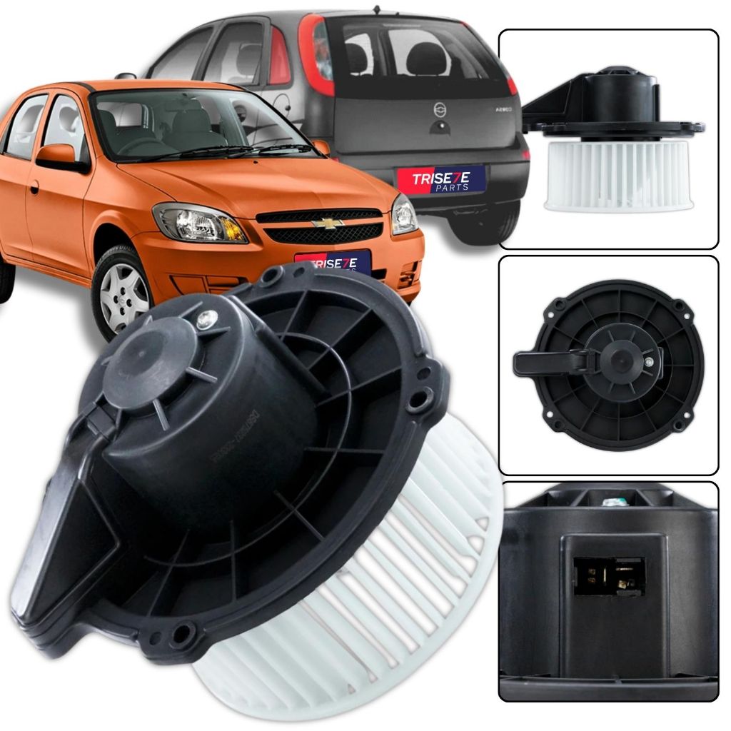 Ventilador Interno GM Corsa Celta Prisma Suzuki Com Ar 2000 2001 2002 2003 2004 2005 2006 2007 2008