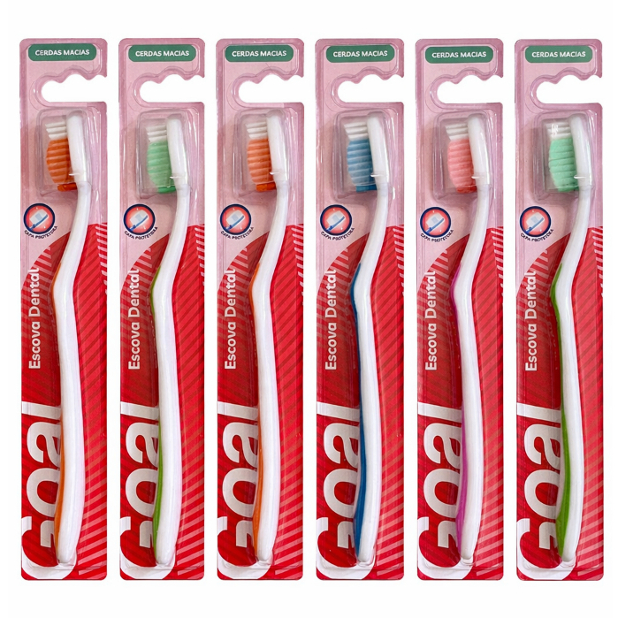 Kit 50 Escovas De Dente Atacado Cerdas Macias Alta Qualidade