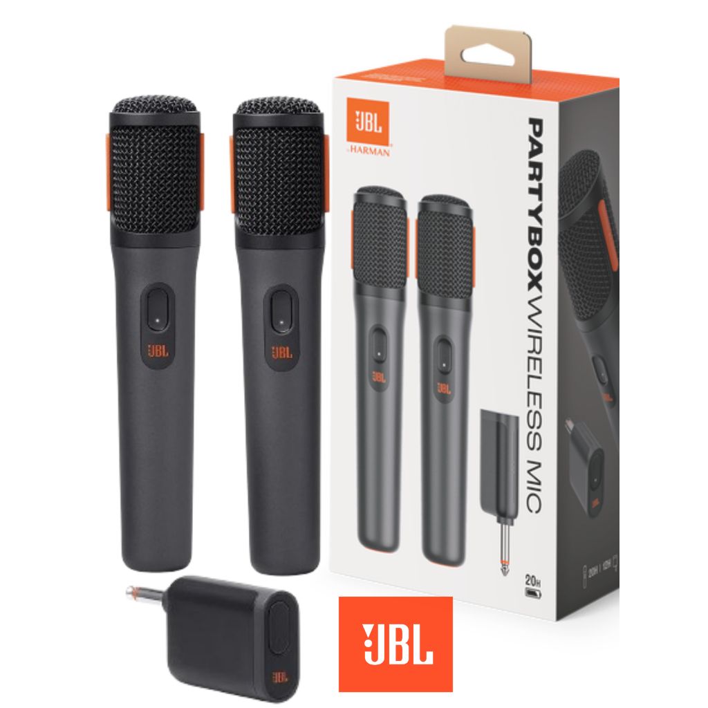 Microfone JBL Karaokê PartyBox Sem Fio Wireless Alta Qualidade Original