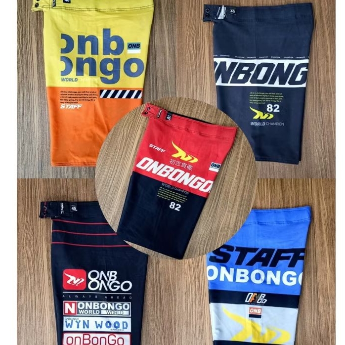 KIT 2 BERMUDA ONBONGO ELASTANO MASCULINA CASUAL