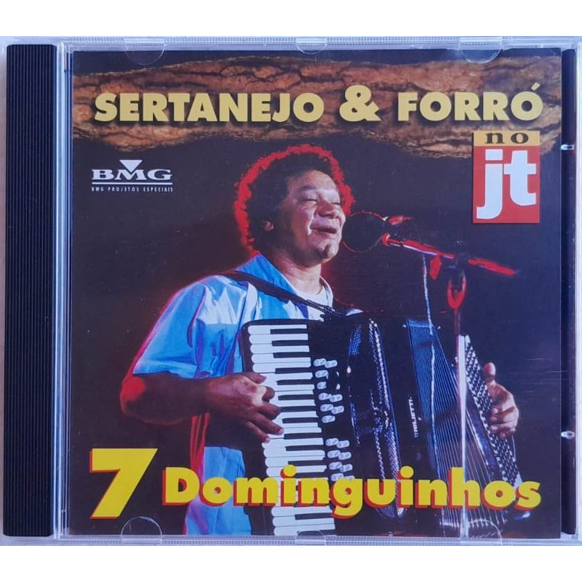 Cd Sertanejo & Forró No Jt ''Dominguinhos'' Cd Original