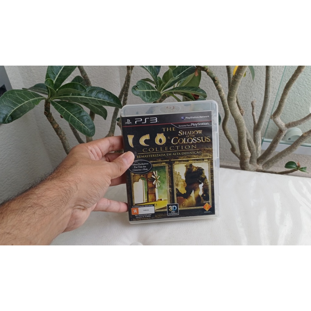 Jogo Ico E Shadow Of The Colossus Remaster Ps3 Excelente