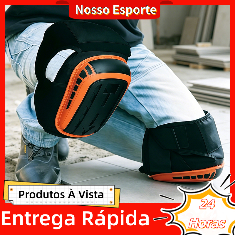Joelheira Para De Suporte Resistentes Ao Trabalho Almofada De Gel E Tiras Antiderrapantes Construção