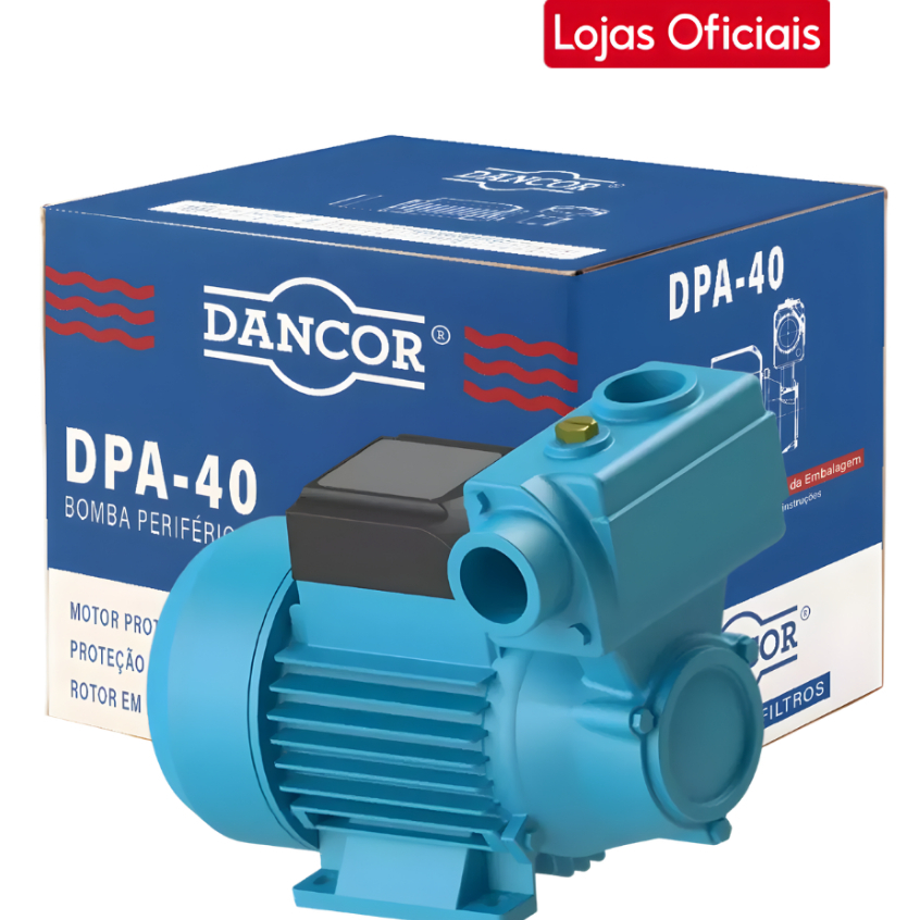 Bomba de Água Periférica Dancor DPA-40 1/2CV Bivolt Pressão Residencial