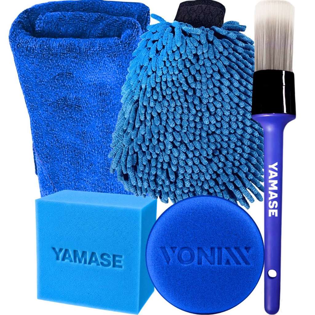 Kit Acessorios Pano Luva microfibra Pincel Interno Aplicador Vonixx