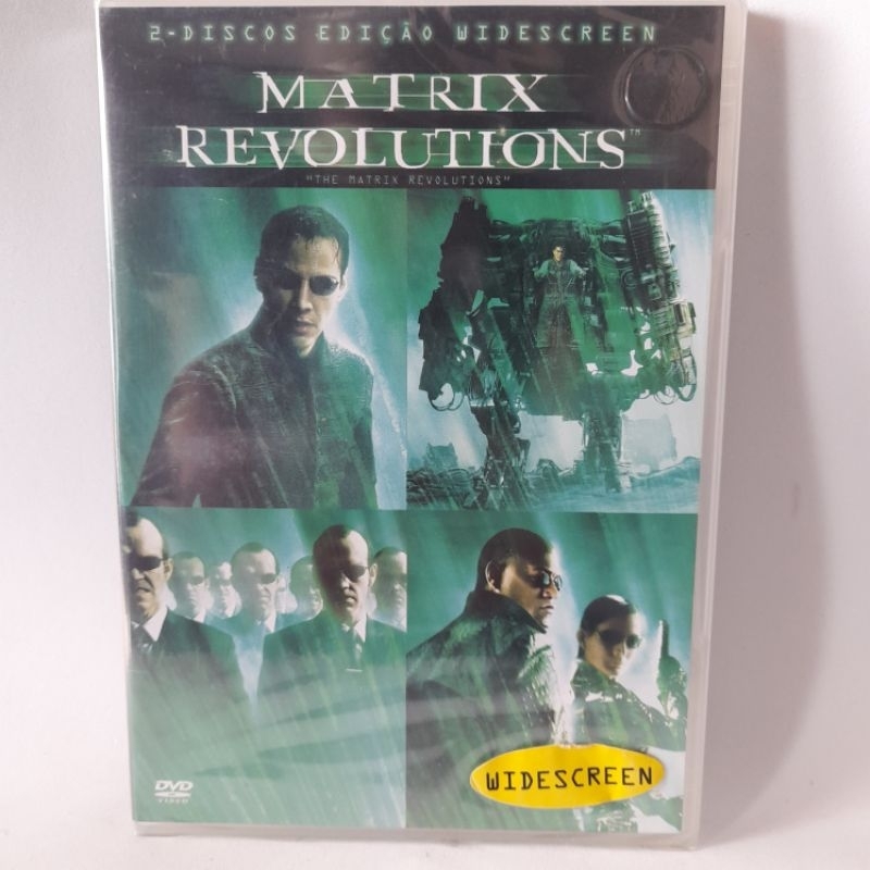 MATRIX Revolutions DVD Original duplo LACRADO