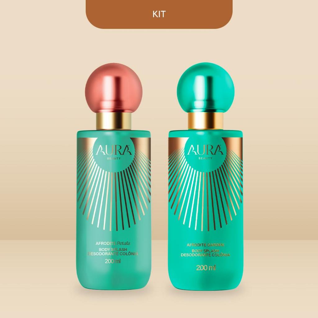 Kit Petals - Body Splash Petals 200ml e Body Splash Afrodite Garden