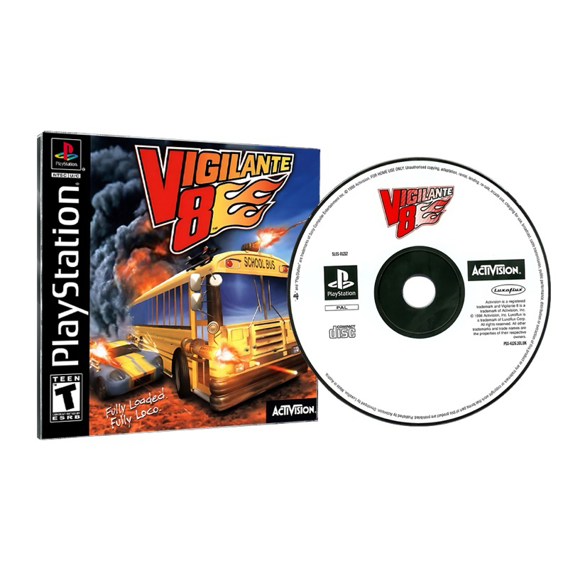 Jogo Vigilante 8 - Playstation 1