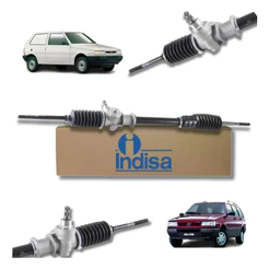 Setor Caixa de Direção Fiat Uno Mille Furgão Fiorino 1.0 1.3 1.4 1992 Até 2014 Sem Pino Com Axial
