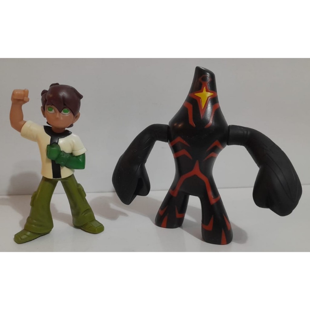 Bonecos Ben 10 McDonald's 2014 – Ben Tennyson e Malware – Escolha o Seu
