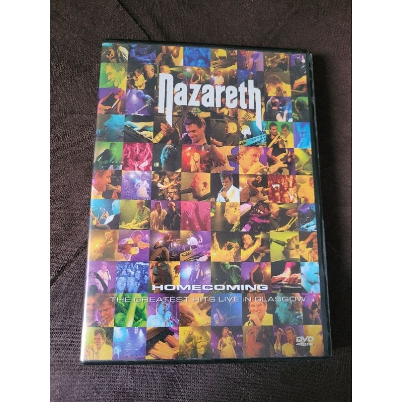 Dvd Nazareth homecomig the greatest hits live in glasgow original