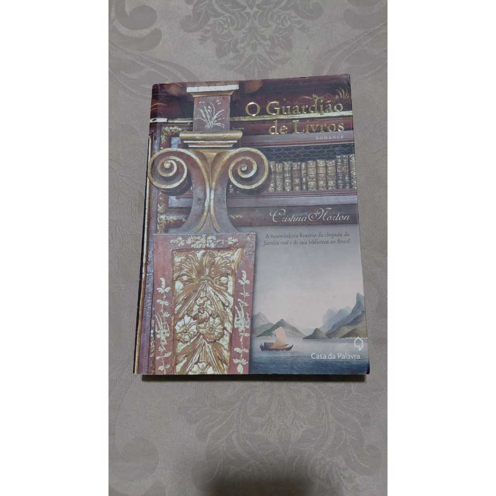 Livro: O Guardião de Livros. Autora: Cristina Norton. Usado. VER descrição do produto.