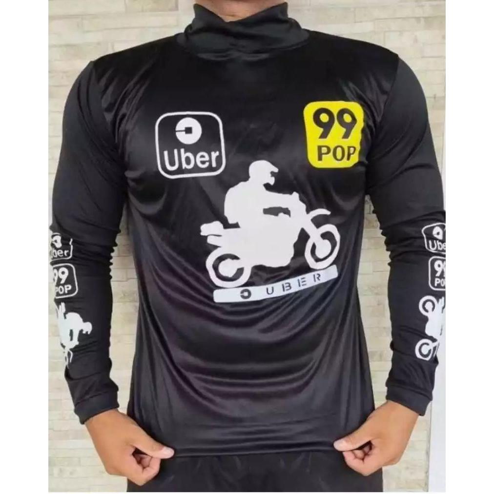 Blusa/Camisa Uber / 99 Pop (possuí faixa refletiva)