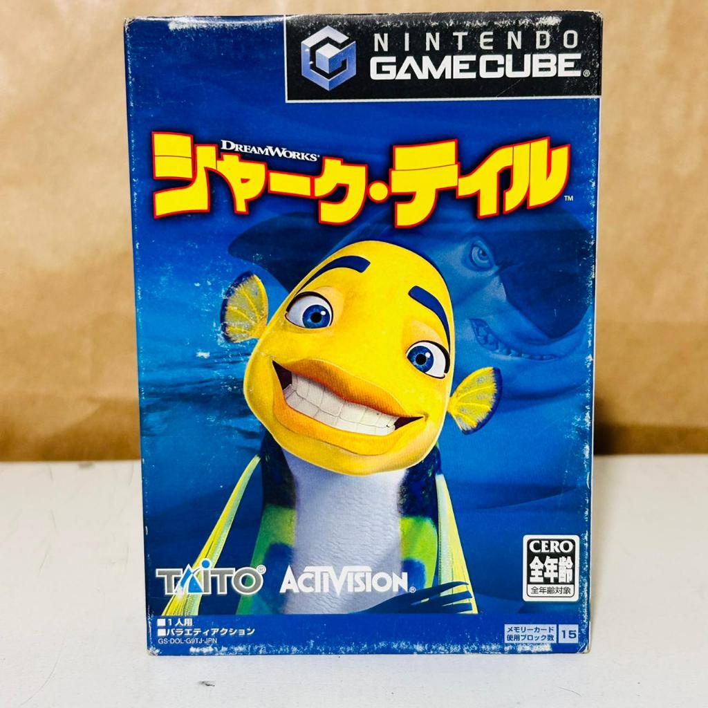 Shark Tale Japonês Mídia Física Seminovo Original Nintendo Gamecube