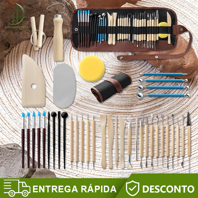 De Ferramentas Profissional Escultura Em Cerâmica De Argila Entusiasta da cerâmica