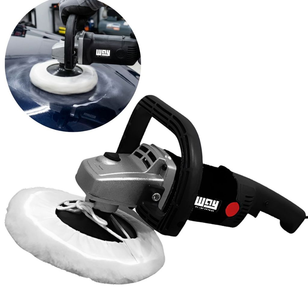 Politriz Automotiva Angular 1600w Importway Disco 18cm Cor A