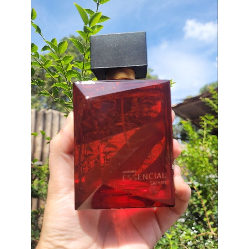 perfume masculino essencial safran natura deoparfum