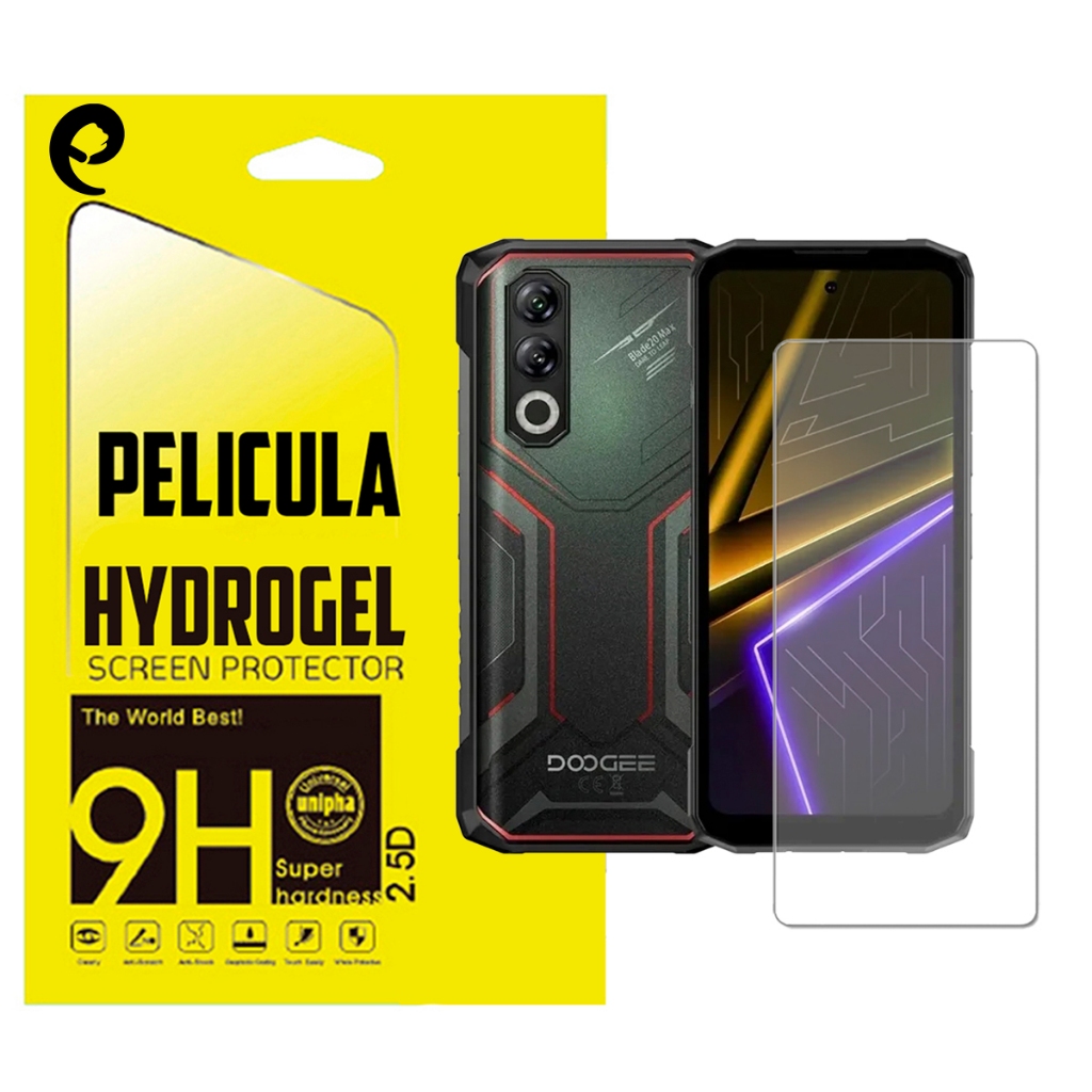Película Hidrogel Slim TPU Protetora Compativel com Smartphone Celular Doogee Blade 20 MAX