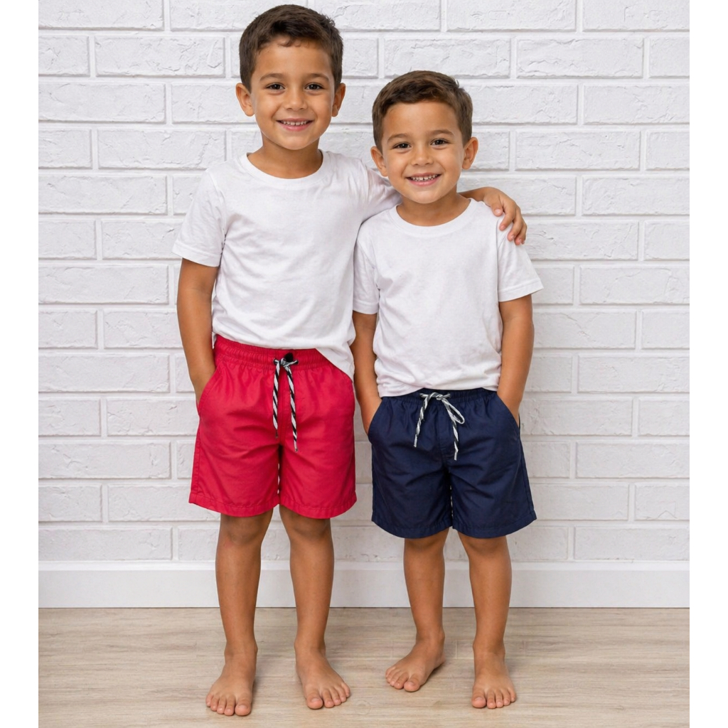 Short tectel infantil ; Short Infantil menino ; Short infantil masculino ;Short menino tectel ; Short masculino infantil