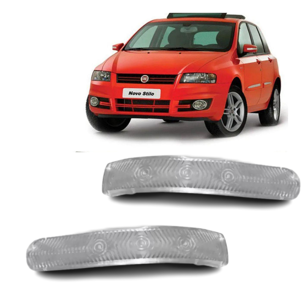 Par Kit Lente Pisca Seta Retrovisor Stilo 2008 2009 2010 2011 2012