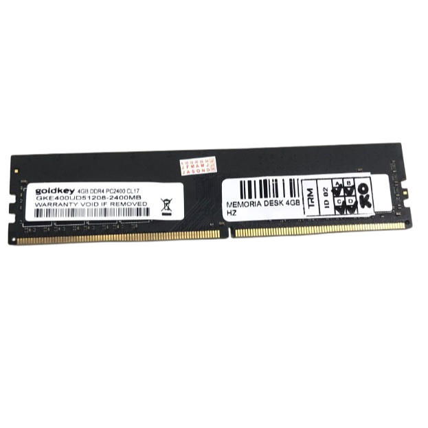 Memória Desk 4GB DDR4 2400Mhz - Marcas Variadas