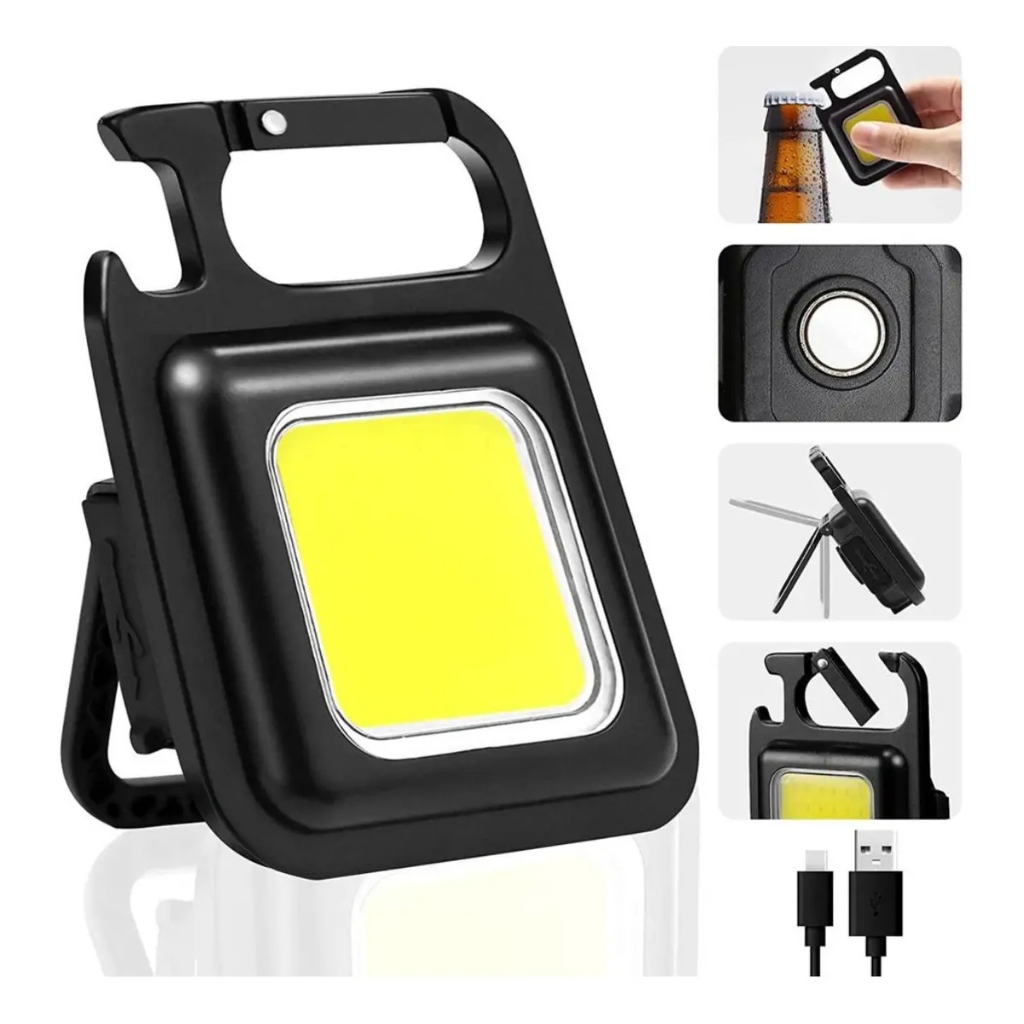 Mini Lanterna Chaveiro Portátil Abridor Pesca Lanterna Luz