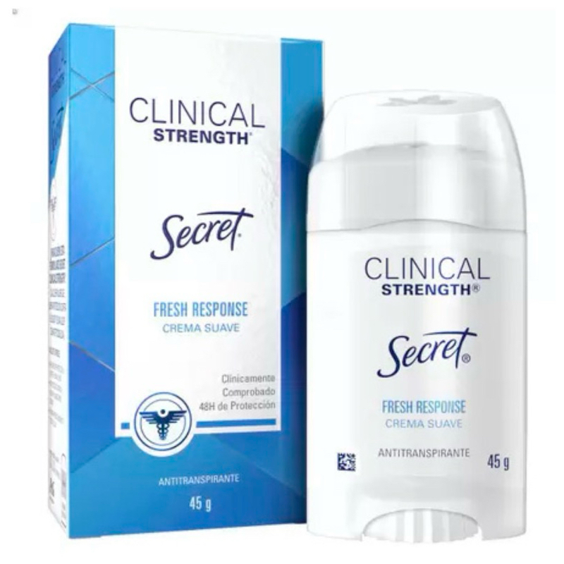 DESODORANTE ROOLON SECRET CLINICAL  STRENGTH  FRESH  RESPONSE 45g