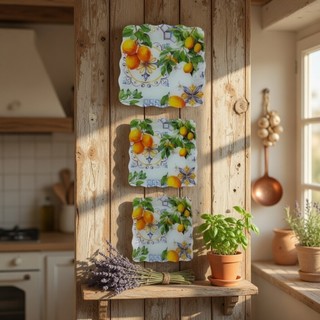 Pratos Decorativos em Vidro Tema Frutas – Charme e Frescor na Decoração