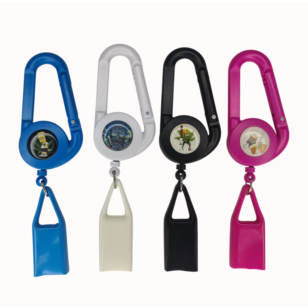 Lighter Leash Porta Isqueiro Retrátil anti furto corda de 1M Lançamento