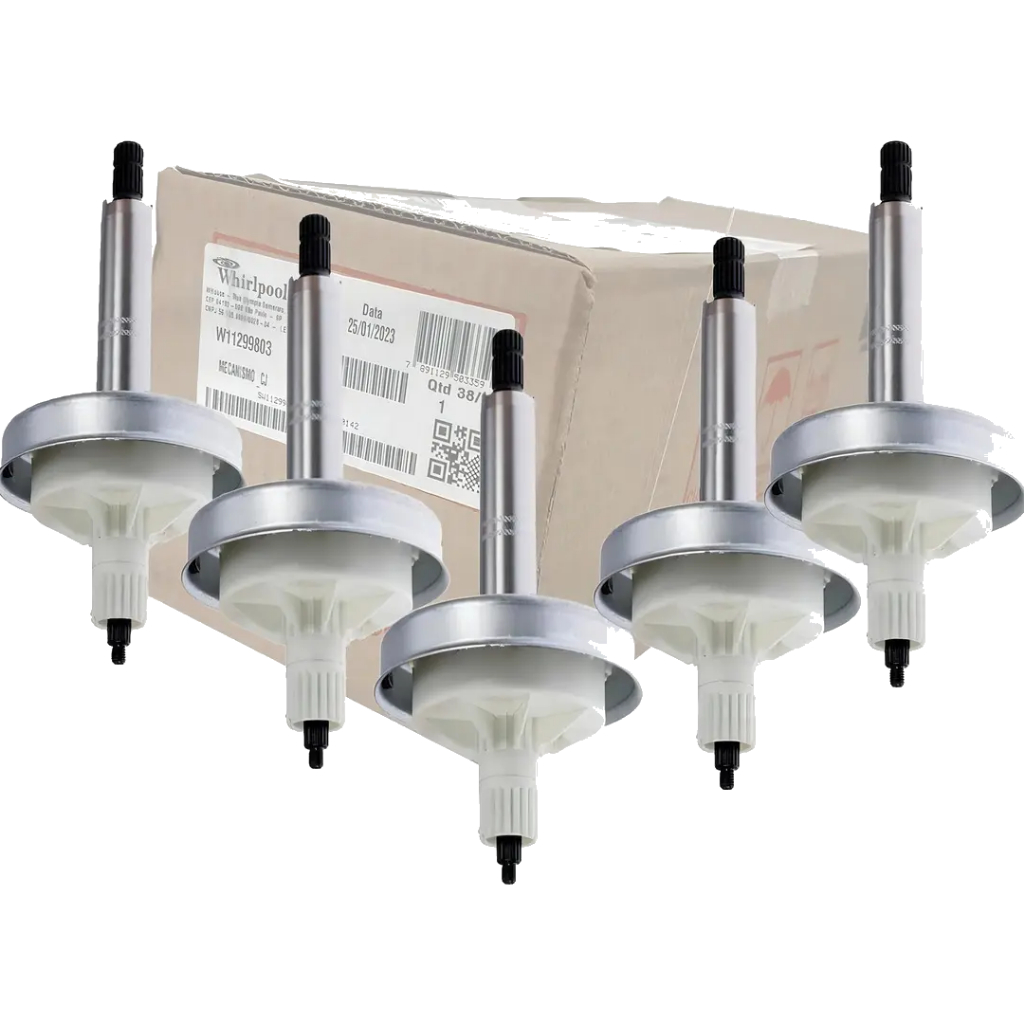 Kit 05 Mecanismo Eixo Mini Brastemp Consul W11299803 Cwh12a