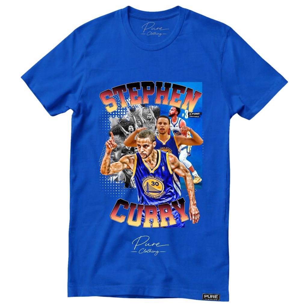 Camiseta Básica Premium Casual Golden State Warriors Stephen Curry - 100% Algodão Unissex - #38 Basquete